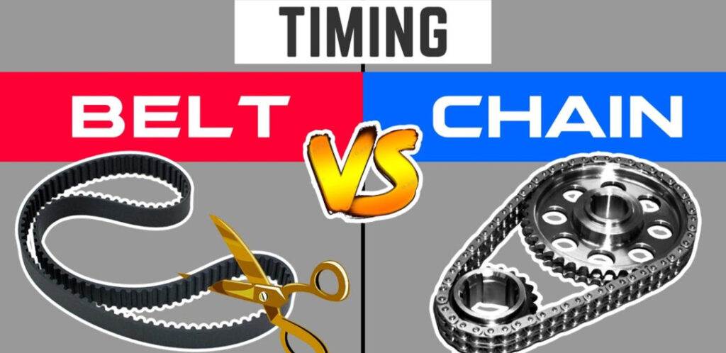 The Difference Between A Timing Chain And Timing Belt_